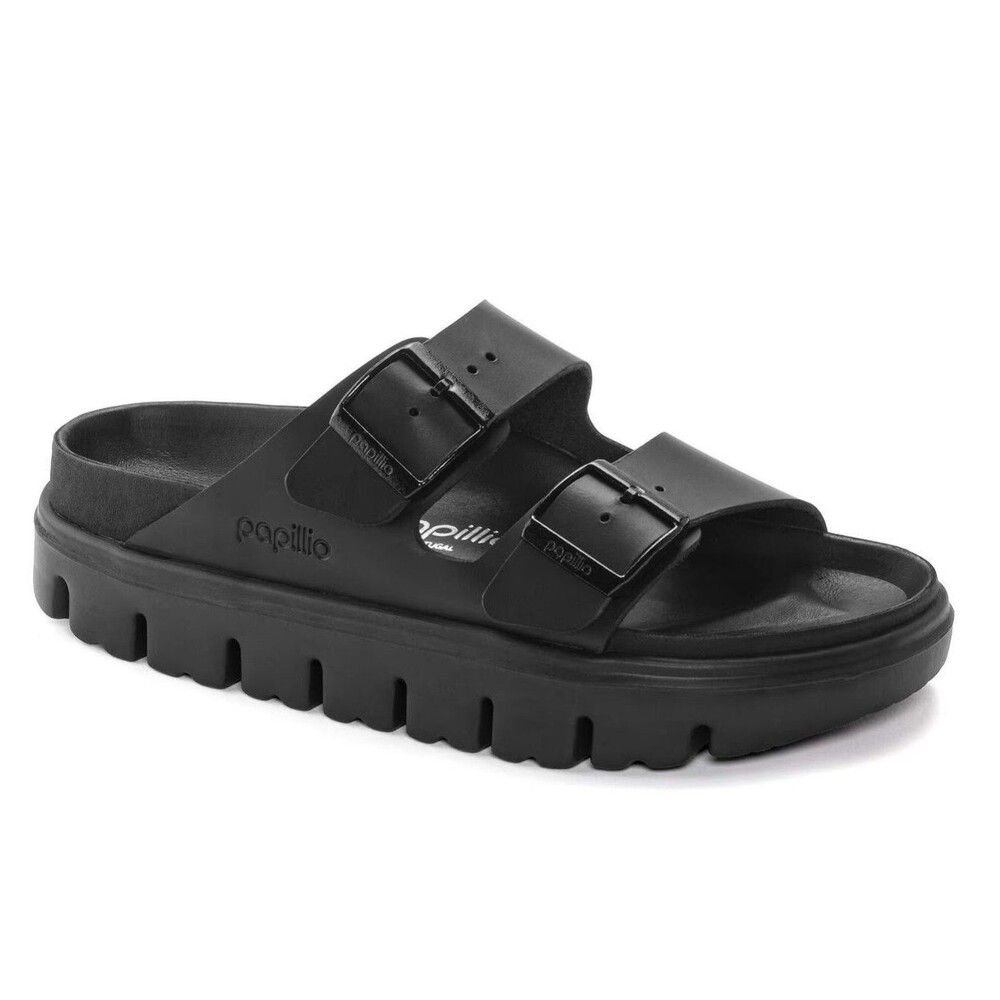 Birkenstock Papillio Arizona Chunky Sandals Black Narrow EU 38 US 7